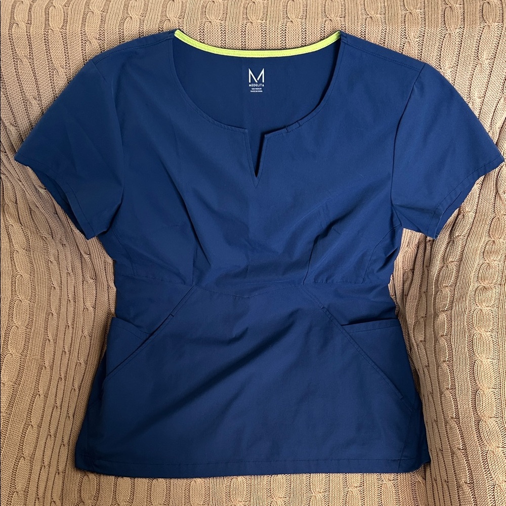 Stylish Navy Blue Women's Top by M